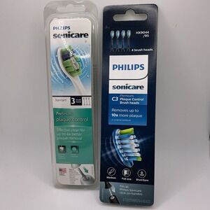 Philips Sonicare C3 Premium And Standard Lot Of 6 Sonic Toothbrush Heads